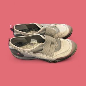 Merrell Womens Aluminum Beige Mimosa Band Mary Jane Comfort Shoes Size 8
